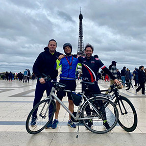 London to Paris Cycle with Robbie Seaward