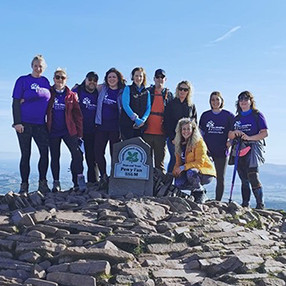 Welsh 3 Peaks Challenge for the Hospice of St Francis