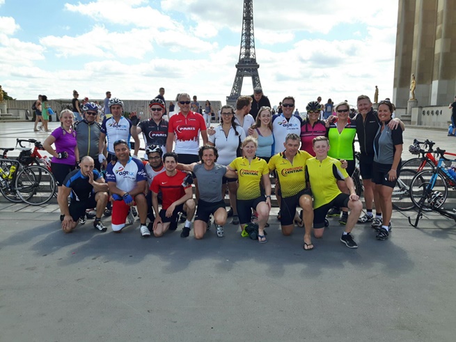 Day 3 - Tour Finish Line at Trocadero