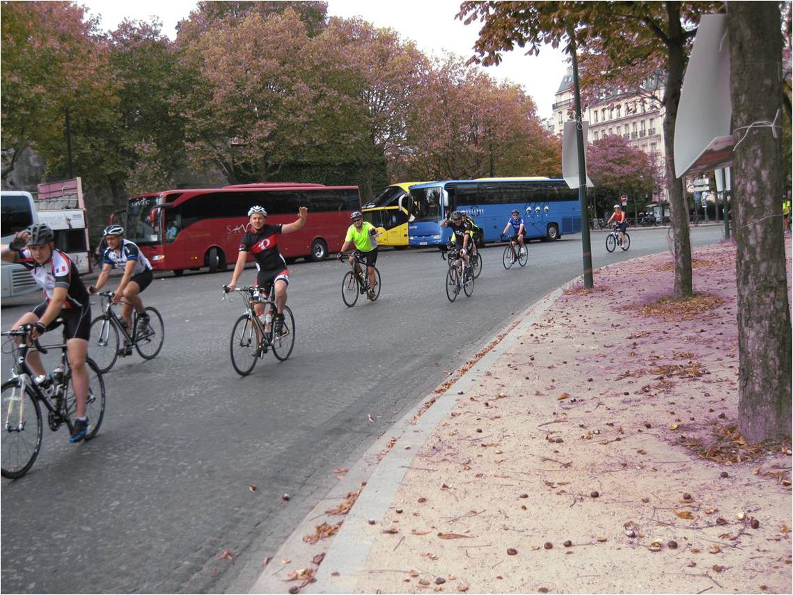 Day 3 -The Finish at Trocadero  