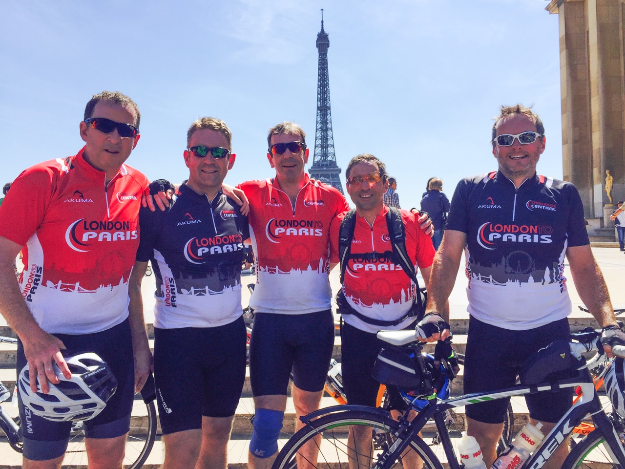 Day 3 - Cycle Tour Finish at Trocadero  