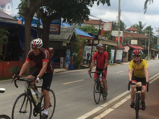 Cycling through Thailand