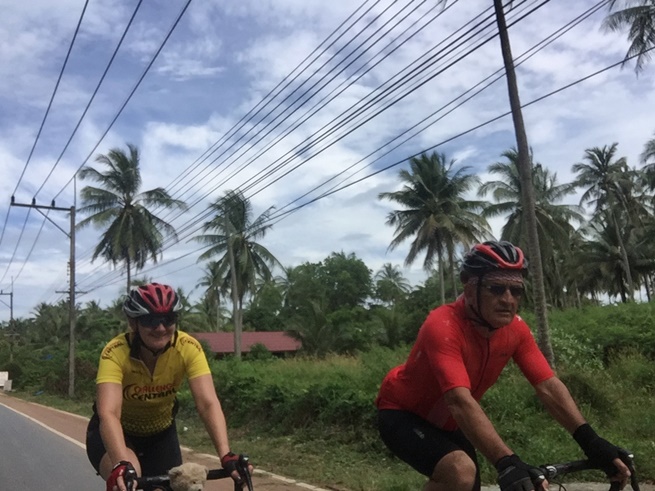 Cycling to Phuket
