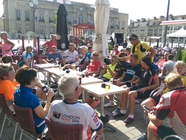 Day 2 - Rest Stop in Beauvais, France