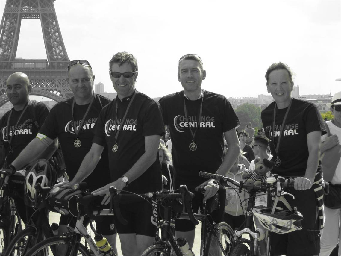 Day 3 - Cycling Finish at Trocadero  