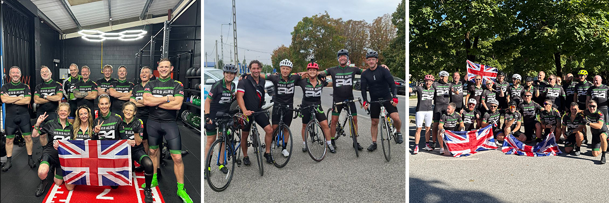 Herbalife Cycling Banner